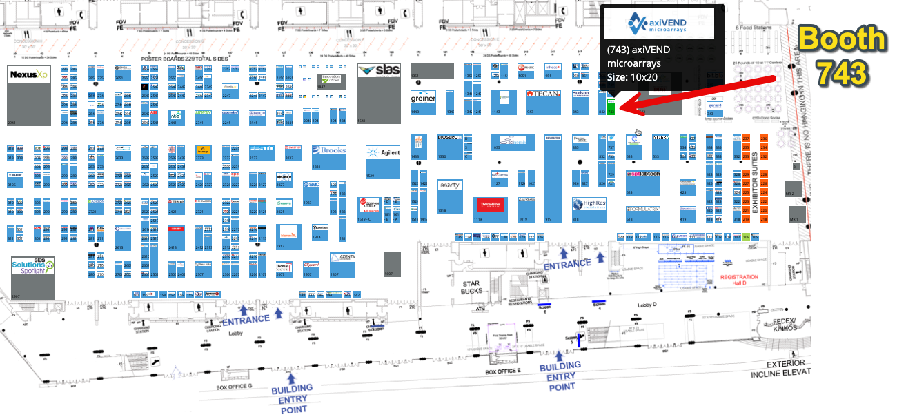 SLAS 2025 floor plan